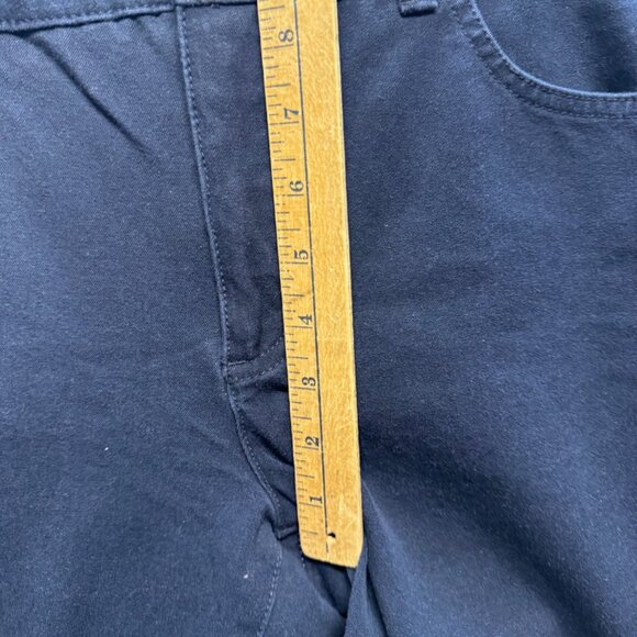 Chaps Womens Navy Stretch Slim Fit Pants Size 8 - Picture 5 of 8